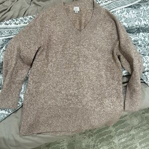 a new day V-Neck Sweater in Brown